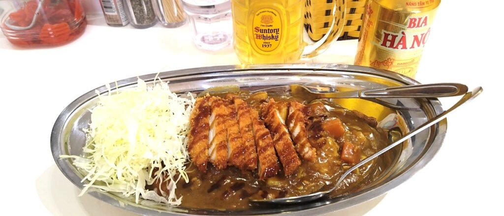 【ハノイグルメ】Akiba Curryを推す サックサクカツ　ロースカツカレー