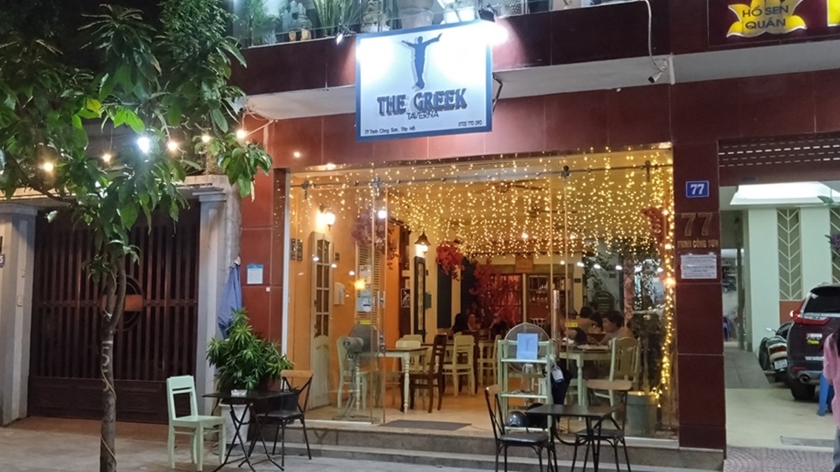 【ハノイでグルメ】ギリシャ料理をベトナムで The Greek Taverna